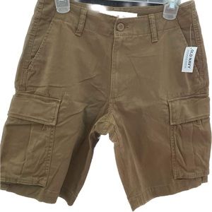Relaxed Lived-In Cargo Shorts for Men- -10- inch inseam